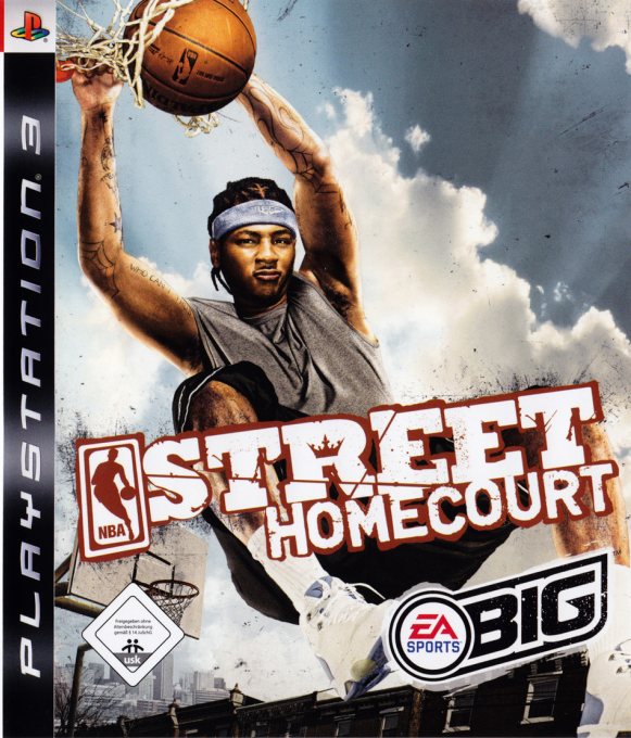 NBA Street Homecourt — box-2D (DE)