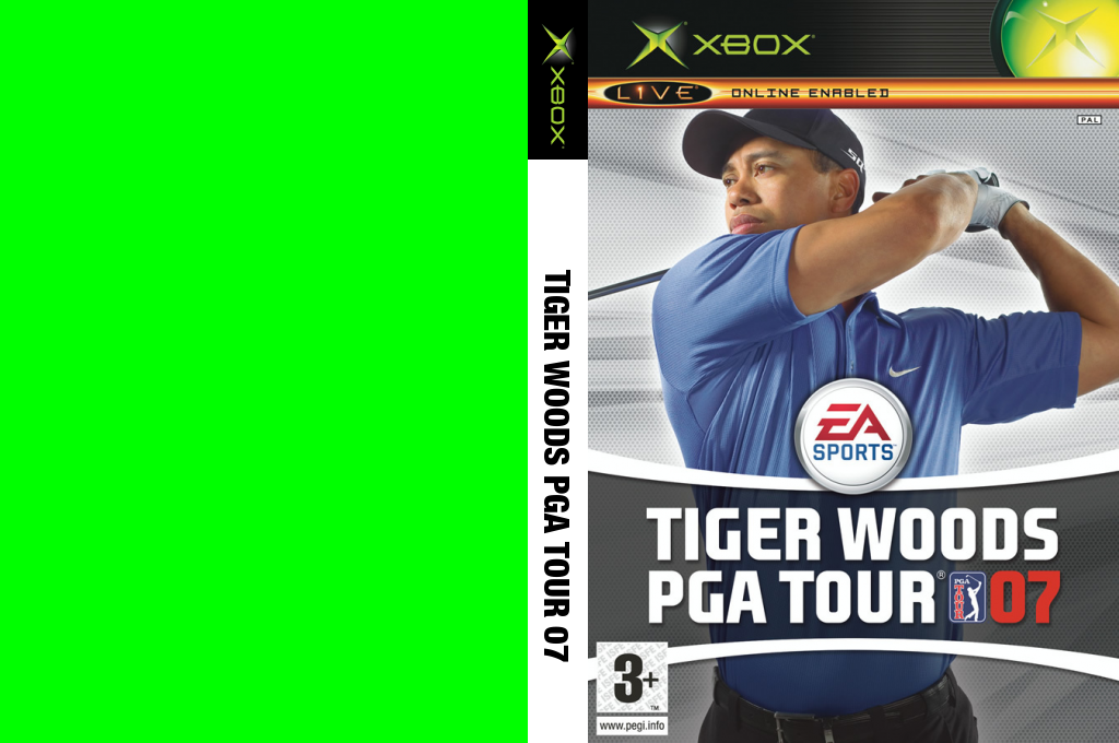 Tiger Woods Pga Tour 07 — box-texture (EU)