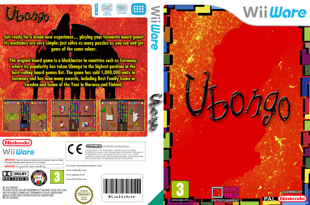 Ubongo — box-texture (EU)