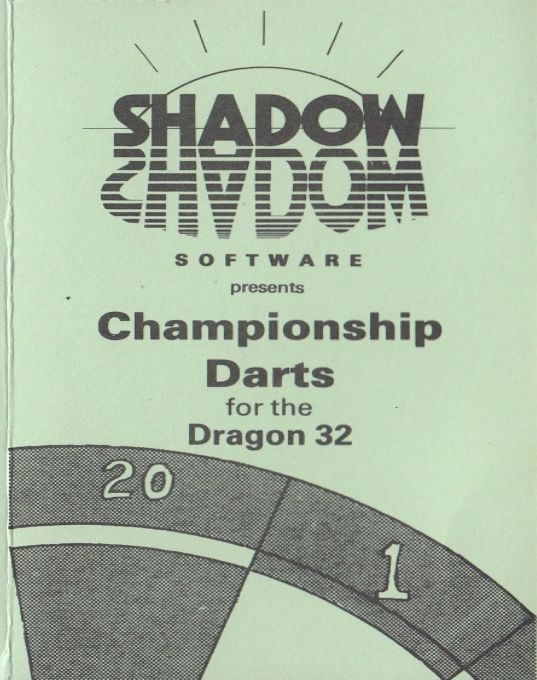Championship Darts box art