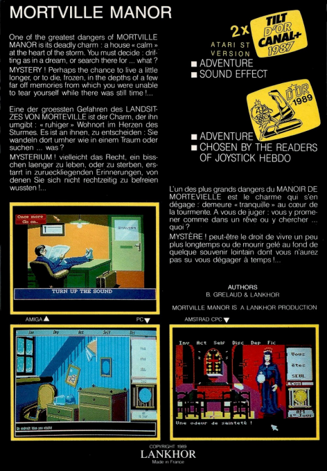 Manoir de Mortevielle, Le — box-2D-back (EU)