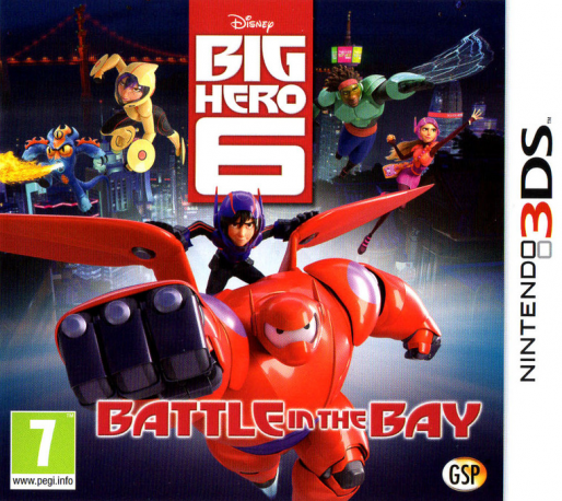 Big Hero 6 - Battle in the Bay — box-2D (EU)