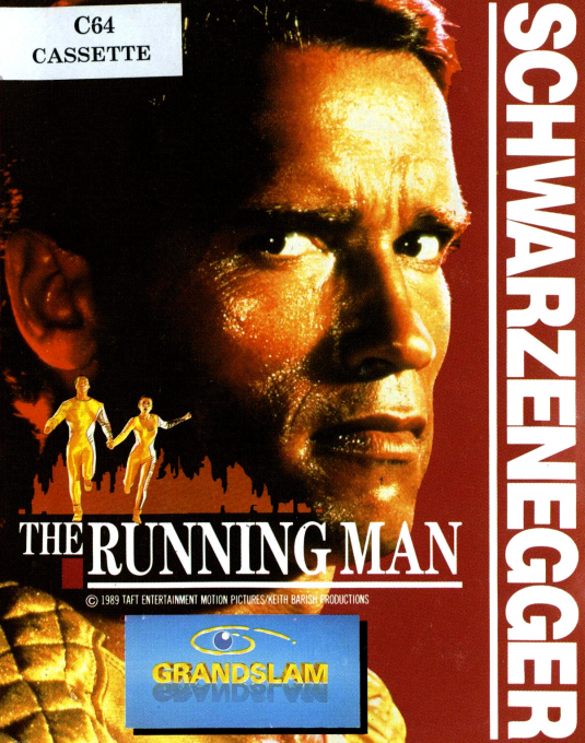 Running Man, The box art