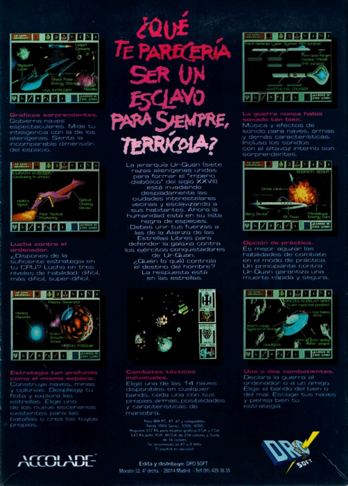 Star Control — box-2D-back (SP)
