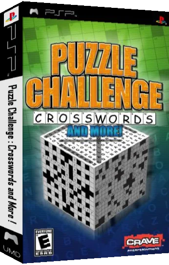 Puzzle Challenge - Crosswords and More! — box-3D (US)