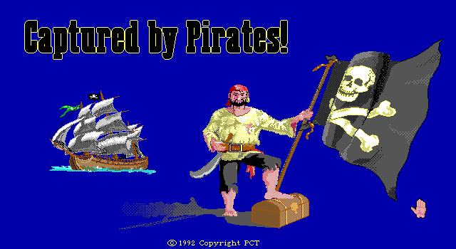 Captured by Pirates! box art