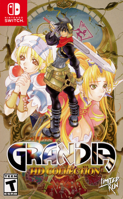Grandia HD Collection box art