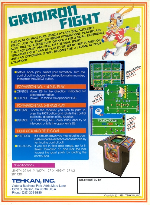 Gridiron Fight — box-2D-back (WOR)