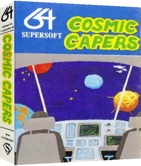 Cosmic Capers — box-3D (EU)