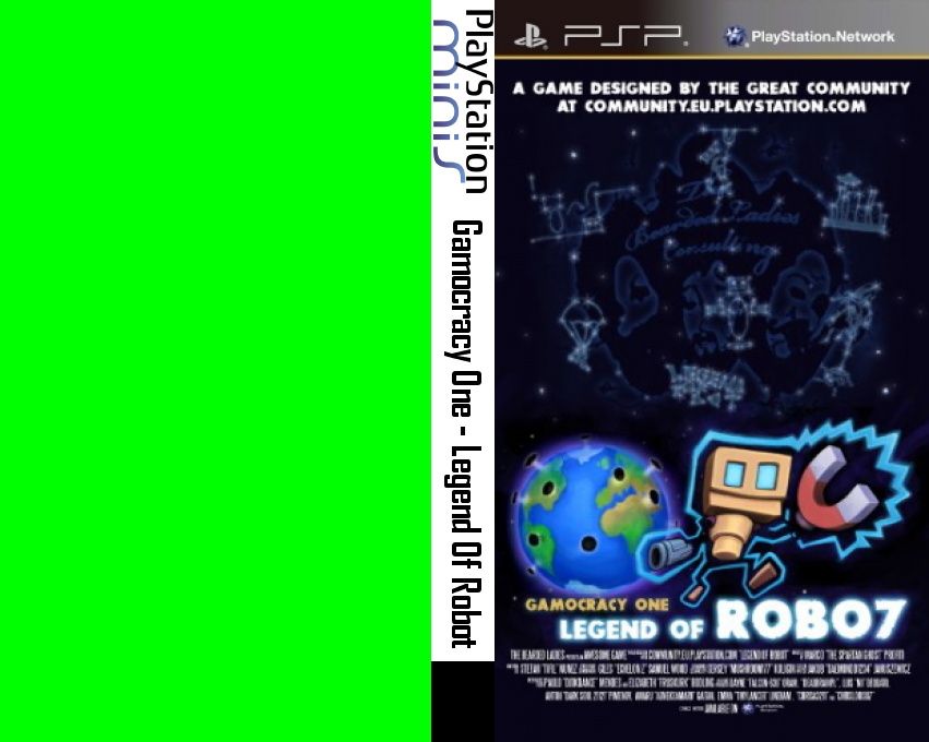 Gamocracy One - Legend Of Robot — box-texture (EU)