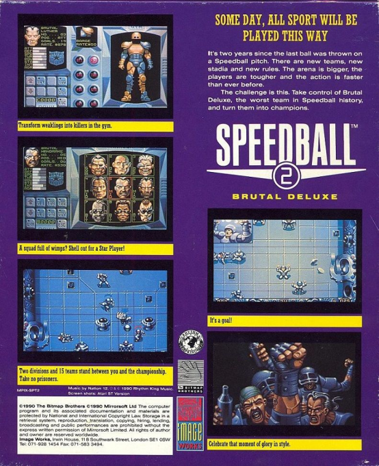 Speedball 2 - Brutal Deluxe — box-2D-back (EU)
