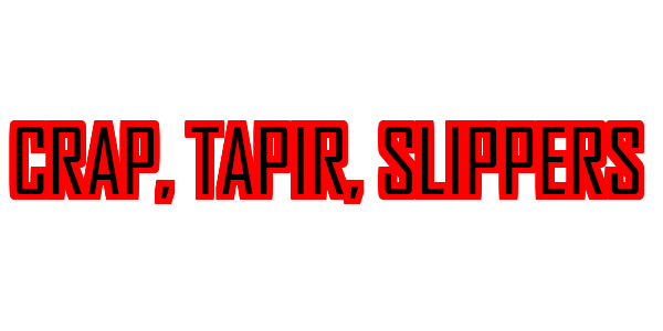 Crap, Tapir, Slippers — wheel-hd (SS)