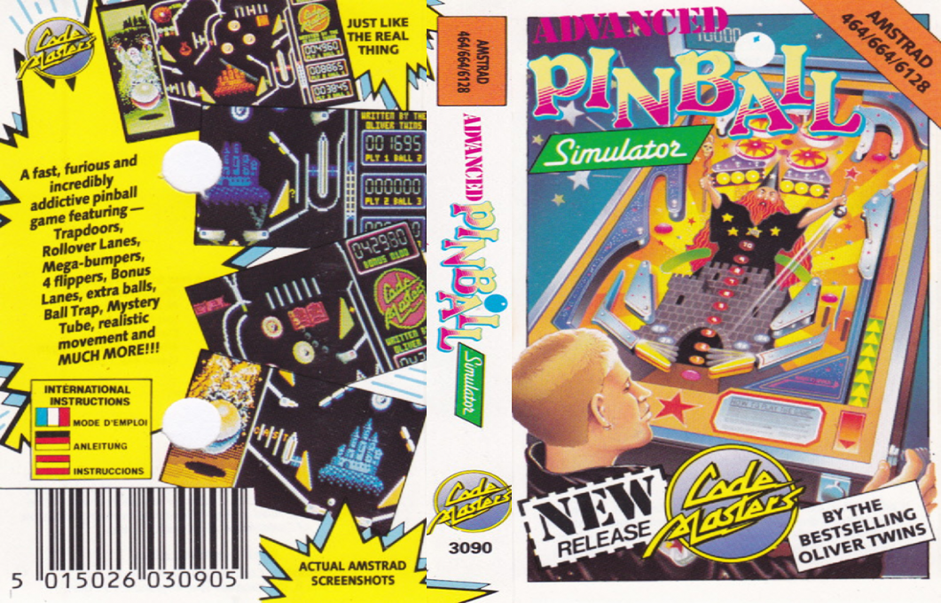 Advanced Pinball Simulator — box-texture (EU)