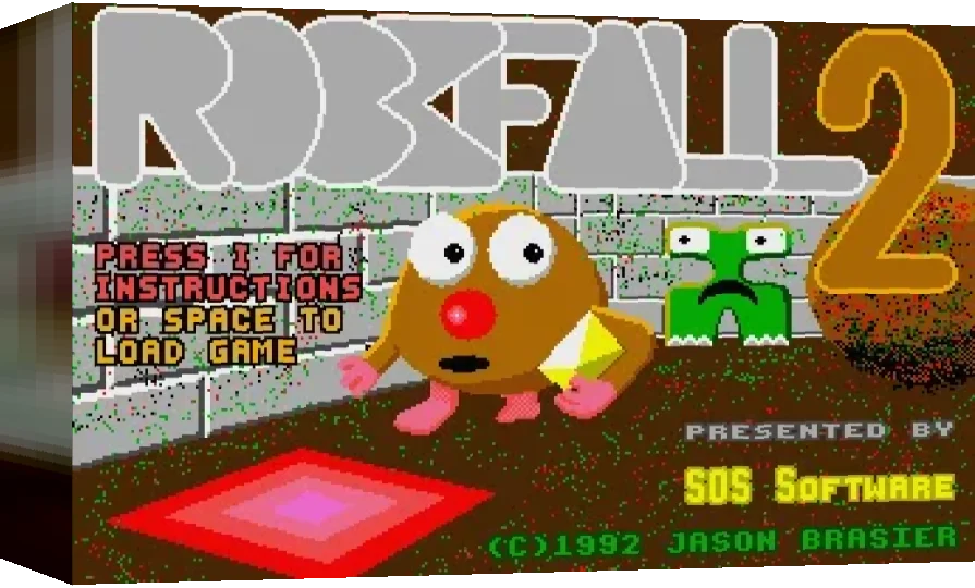 Rockfall 2 - The Perils Of Spud — box-3D (WOR)