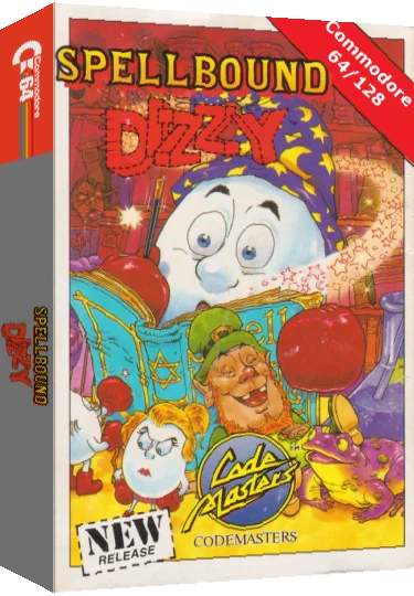 Spellbound Dizzy — box-3D (EU)