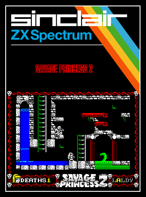Savage Princess 2 — box-2D (SS)