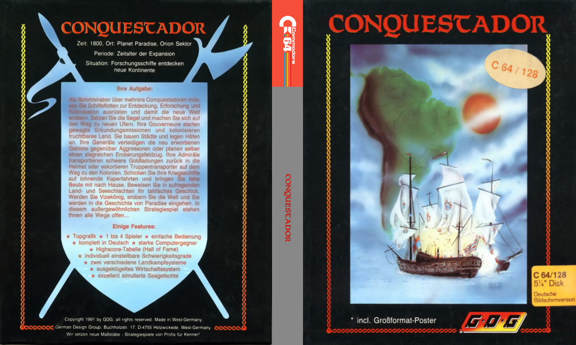 Conquestador — box-texture (EU)