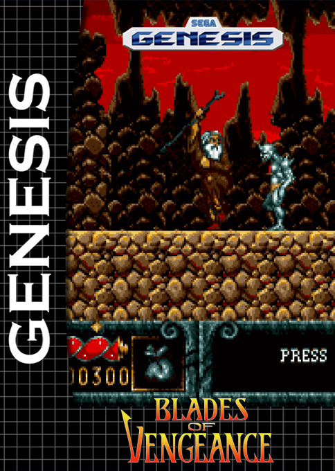 Blades Of Vengeance — box-2D (SS)