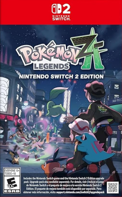 Pokémon Legends - Z-A -Nintendo Switch 2 Edition- box art