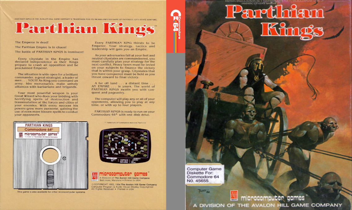 Battle of the Parthian Kings — box-texture (US)