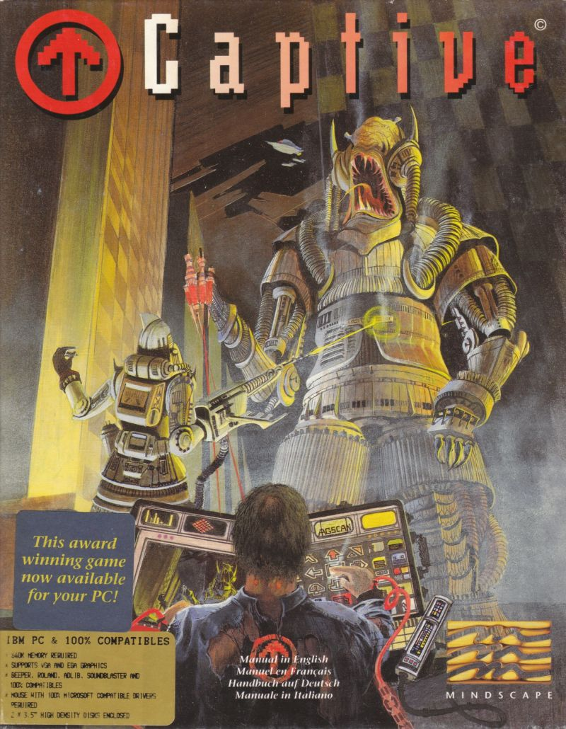 Captive box art