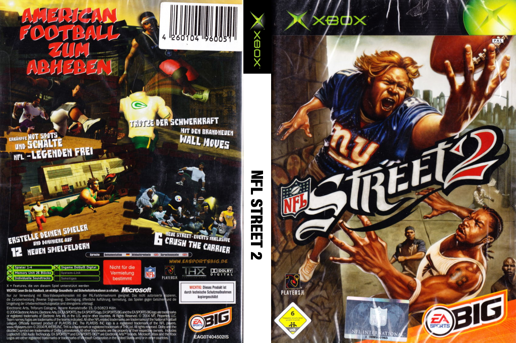 NFL Street 2 — box-texture (DE)