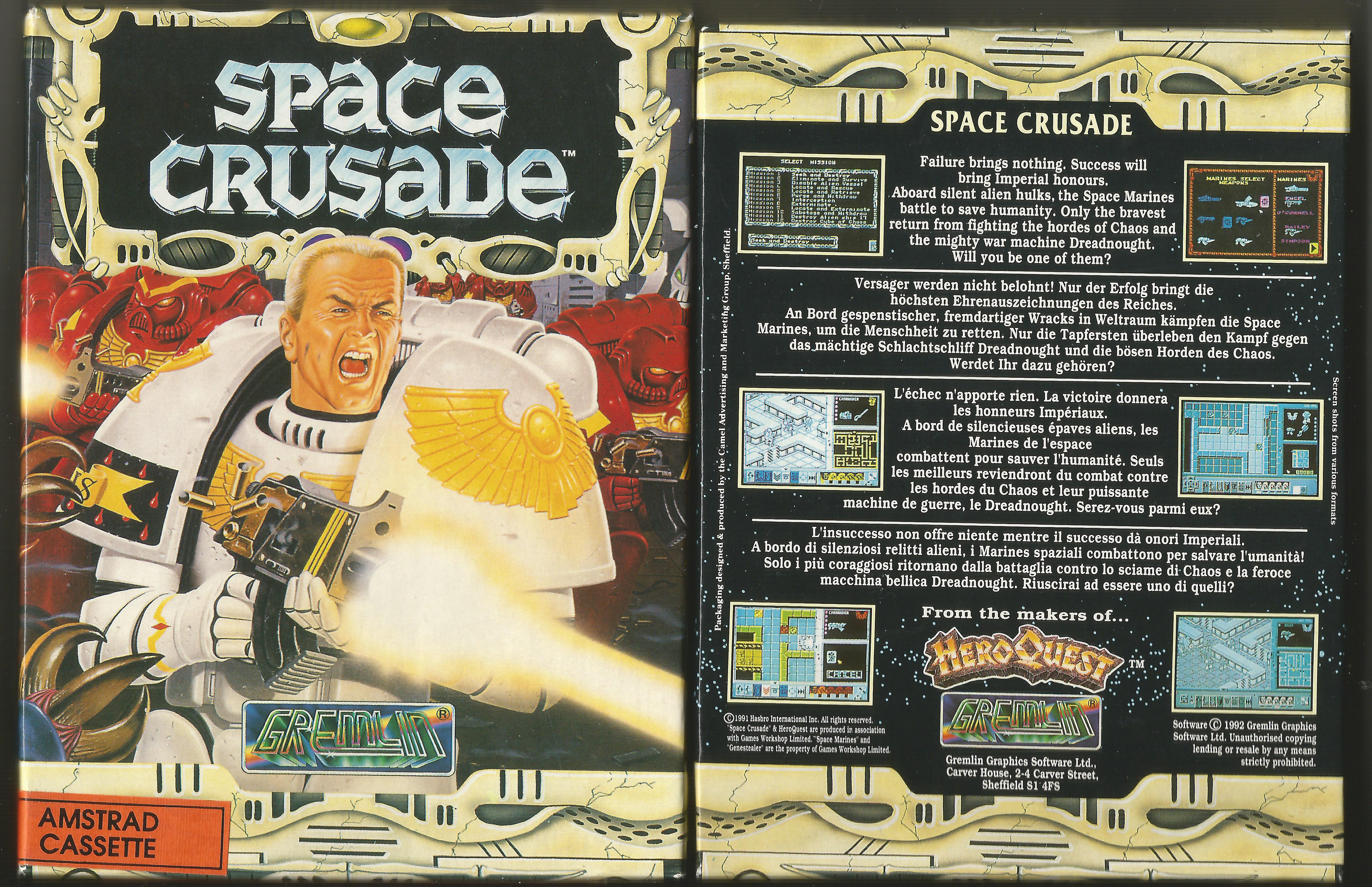 Space Crusade — box-scan (UK)