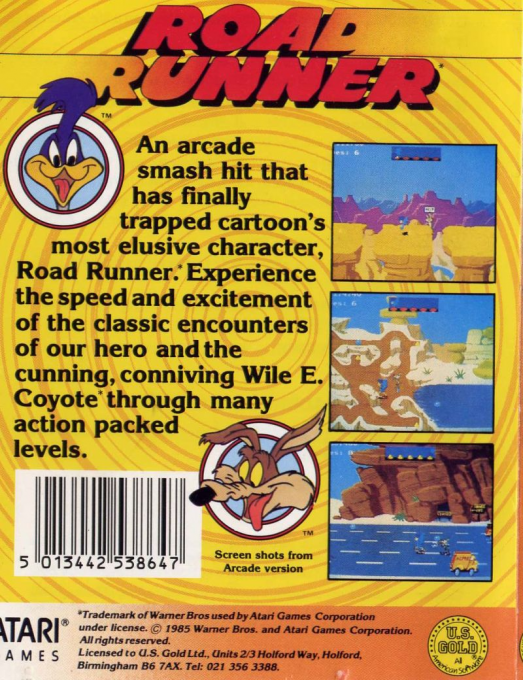 Road Runner — box-2D-back (EU)