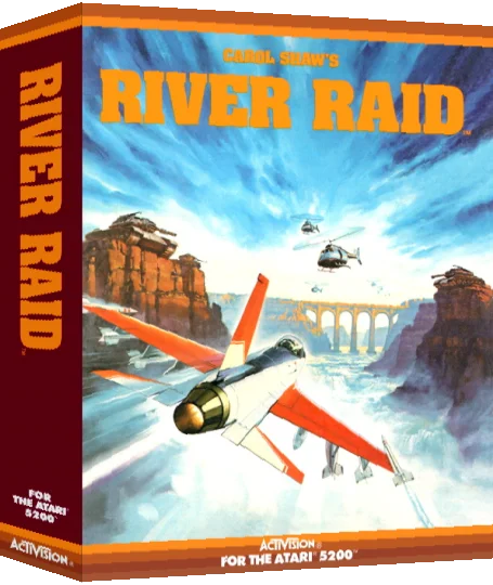 Carol Shaw's River Raid — box-3D (US)