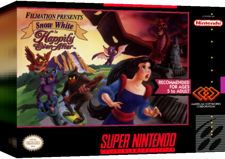 Snow White in Happily Ever After — box-3D (US)