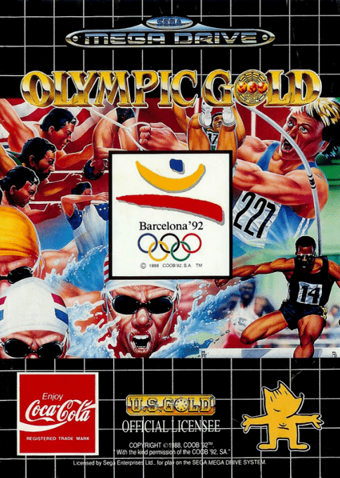 Olympic Gold - Barcelona '92 — box-2D (EU)