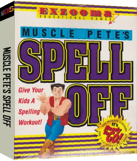 Muscle Pete's Spell Off — box-3D (US)