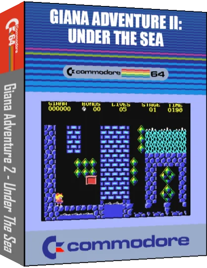 Giana Adventure 2 - Under The Sea — box-3D (CUS)