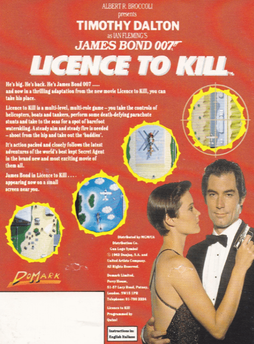 Licence to Kill — box-2D-back (EU)