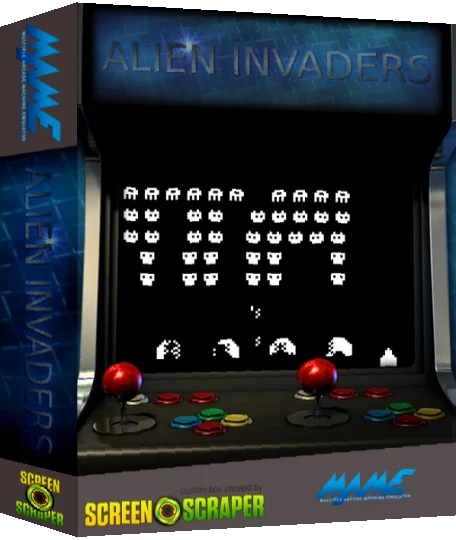 Alien Invaders — box-3D (SS)