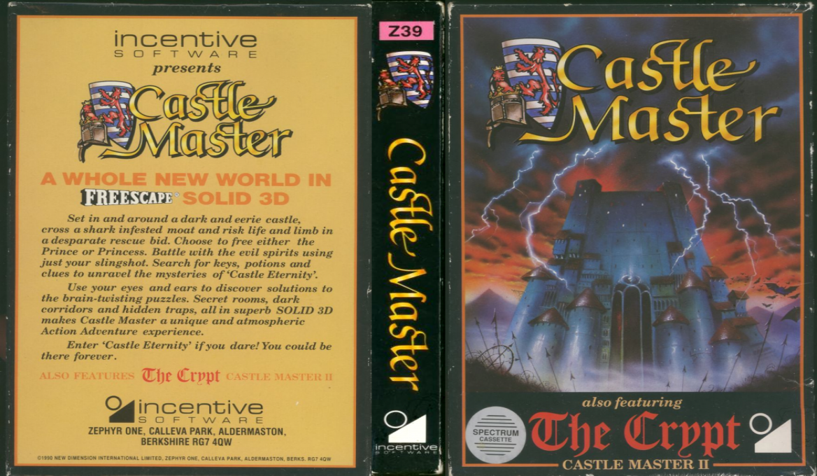 Castle Master + Castle Master II - The Crypt — box-texture (EU)