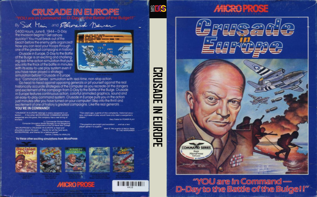 Crusade In Europe — box-texture (US)
