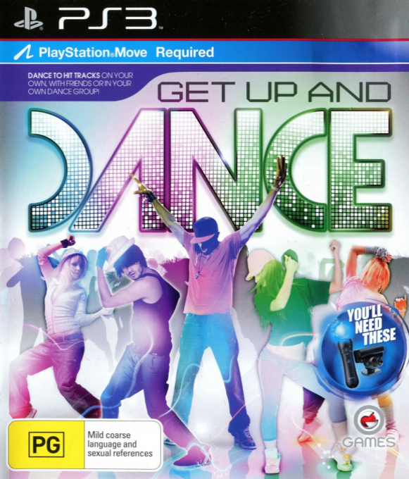Get Up and Dance box art