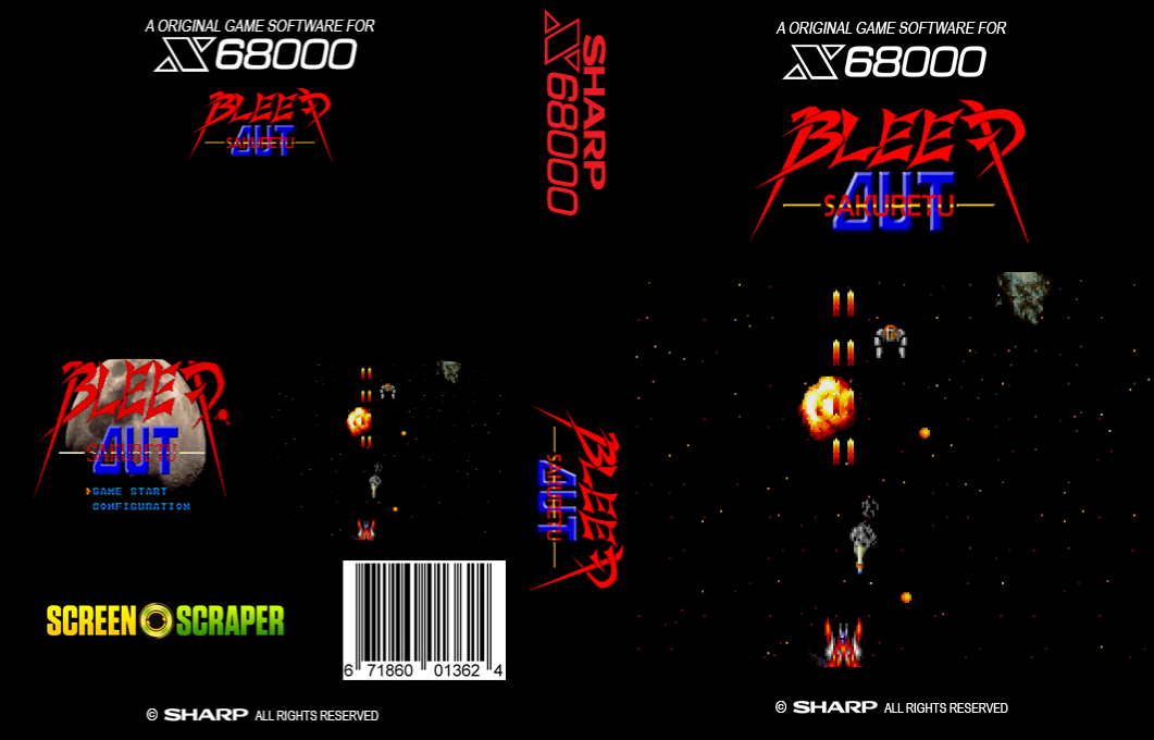 Bleed Out Sakuretsu — box-texture (SS)