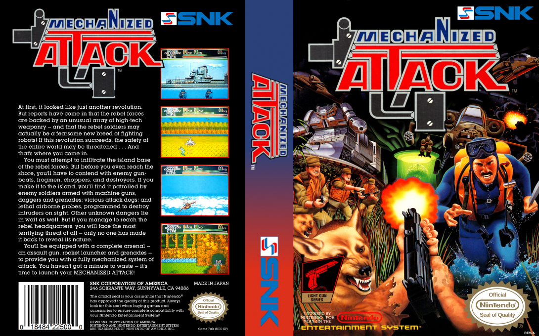Mechanized Attack — box-texture (US)