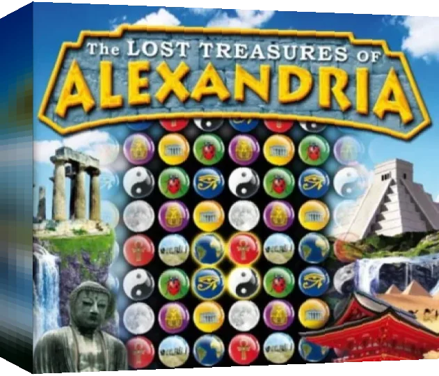 Lost Treasures of Alexandria — box-3D (EU)
