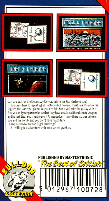 Rigel's Revenge — box-2D-back (EU)