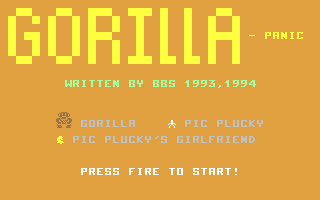 Gorilla Panic — sstitle (WOR)