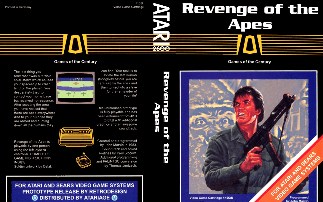 Revenge Of The Apes — box-texture (US)