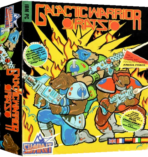 Galactic Warrior Rats — box-3D (EU)