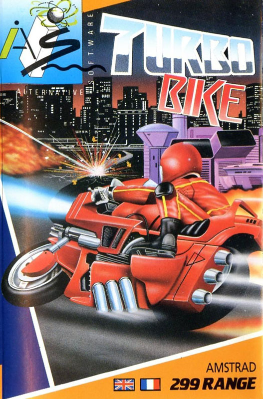 Turbo Bike box art