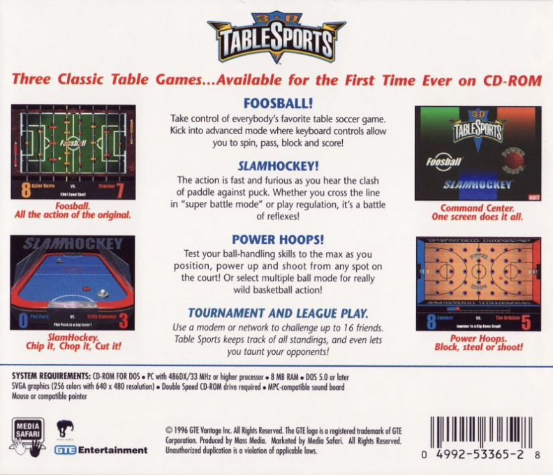 3-D TableSports — box-2D-back (CUS)