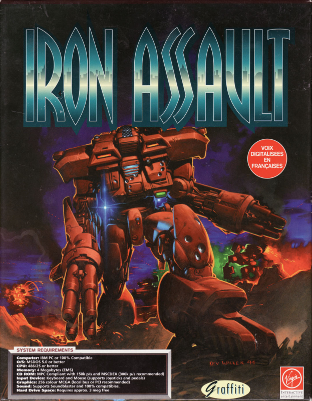 Iron Assault — box-2D (FR)