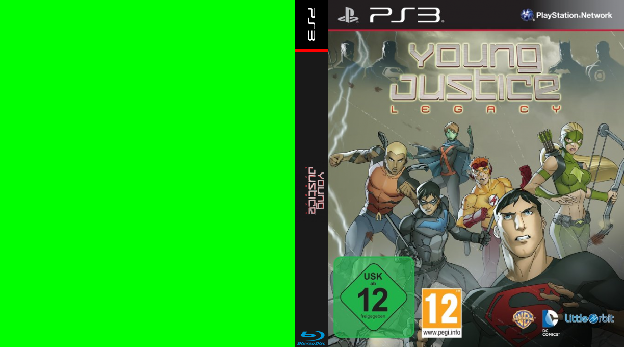 Young Justice - Legacy — box-texture (WOR)