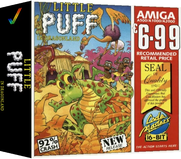 Little Puff in Dragonland — box-3D (EU)